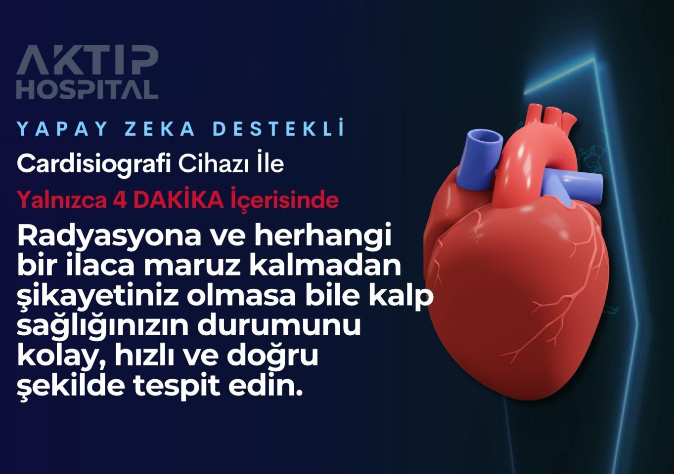 Yapay zeka destekli Cardisiographi ile kalp sağlığınızı 4 dakikada tespit edin