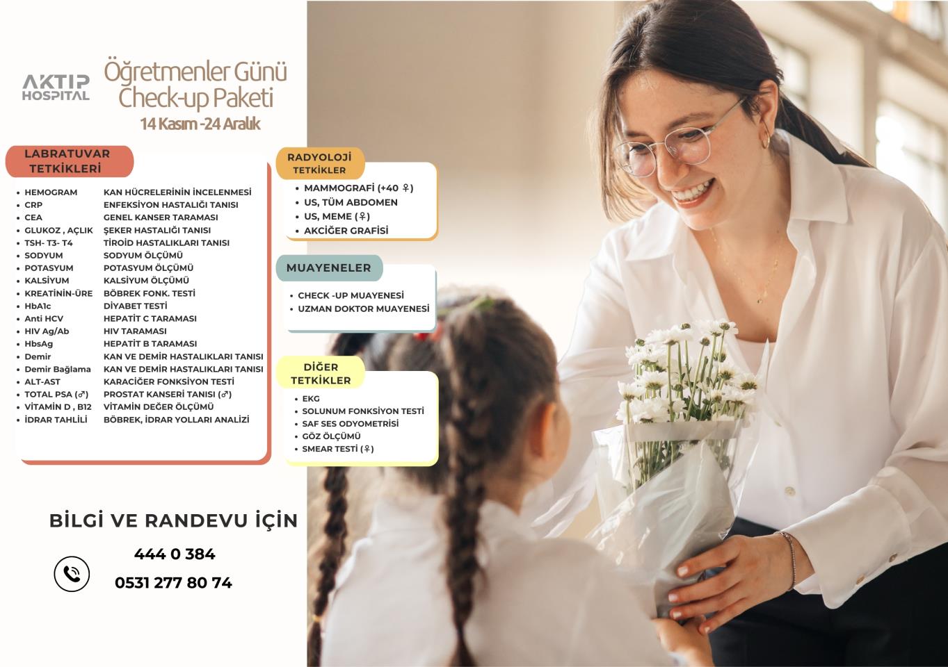 Öğretmenler Günü Check Up